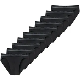 SCHIESSER Rio-Slip Schwarz M 10er Pack