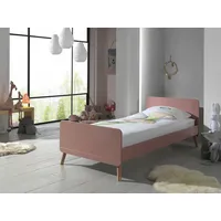 Vipack Einzelbett Billy 90 x 200 cm rosa