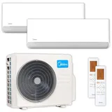Midea BreezelessE Split-Klimaanlage 2 x 2,79 kW MSCB1BU-09HRFN8-ME-Set