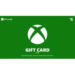 Xbox Live-Geschenkkarte 5£