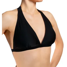 Aquarti Triangel-Bikini Damen Schwarz 42 Cup D