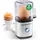 GOURMETmaxx Eierkocher für 1 Ei + Messbecher + Eipicker Silber