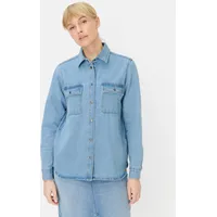 CAMEL ACTIVE Jeansbluse blau XS