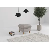Home Affaire Polsterhocker Glendale 58 x 48 x 58 cm Silber
