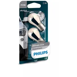 Philips SilverVision 12496SVB2 Kugellampe PY21W