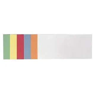 Franken Moderationskarten farbsortiert 9,5 x 20,5 cm, 250 Blatt
