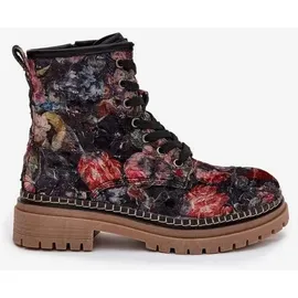 Artiker Schnürstiefeletten in Bunt | Gr.: 36