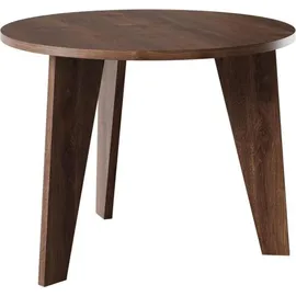 OEM Runder Tisch ROSE 90 cm für Küche, Wohnzimmer, Esszimmer, Schokoladeneiche