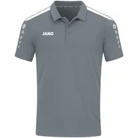 Jako Herren Poloshirt Power Steingrau, XL