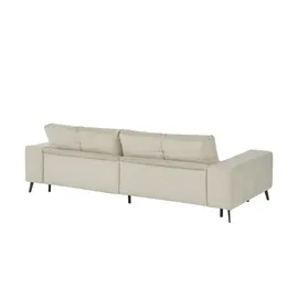 Möbel Kraft Couch Stoff 3-Sitzer Grau