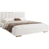 Lukmebel Polsterbett Weiß, Textil, Schlafzimmer, Betten, Polsterbetten