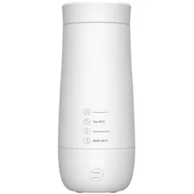 ulisem elektrischer Reisewasserkocher Lcd Display 4 Temperaturen, 350ml Tragbarer Elektrischer Wasserkocher 304 Edelstahl Liner, 300W 220V Anti-Trockenbrand- und Warmhaltefunktion