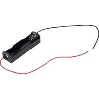 Conrad Batteriehalter 1x Mignon (AA) Kabel