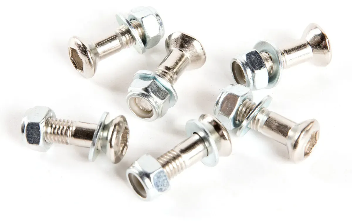 X-GRIP Kettenradschraubensatz - silber,M8 x 3mm,6 Stück
