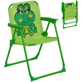 Relaxdays Campingstuhl Frosch Bunt