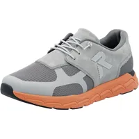 Rieker Preston Herren Weite F grau/orange 42