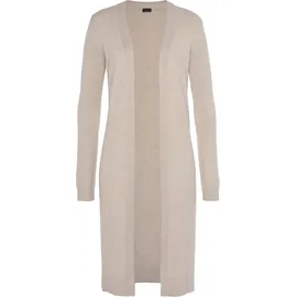 LAURA SCOTT Longstrickjacke beige 50
