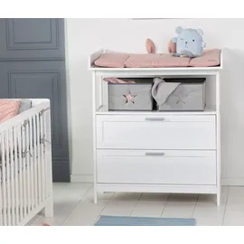 roba Wickelkommode White weiß