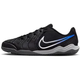 Nike Jr. Tiempo Legend 10 Academy IC schwarz/hyper royal/chrome 38