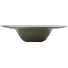 House Doctor Pleat Pastateller 26 cm grau/braun 6er Set