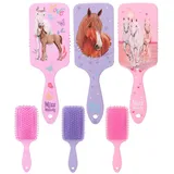 DEPESCHE Haarbürste Kinderbürste Miss Melody Haarbürste Rubber Finish