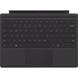 Microsoft Surface Pro Type Cover (IT, Microsoft Surface Pro 4, Microsoft Surface Pro 3), Tablet Tastatur, Schwarz