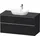 Duravit D-Neo Konsolenwaschtischunterbau mit Möbelgriff Gold poliert - Eiche Schwarz Matt 1200x550x664 mm DE49690701 DE4969070160000