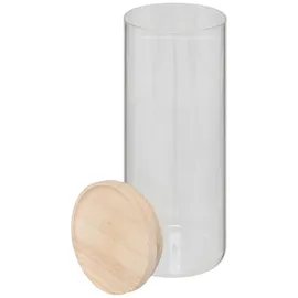 5five simply smart 5 five simply smart - Einmachglas "hermet" 1,6l aus glas und holzdeckel 1,6l