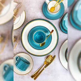 Mäser Prospero Kaffeeservice 12-tlg. für 4 Personen blau