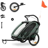 hauck Bike N Walk Duo", für 2 Kinder, inkl. Deichsel, Topseller