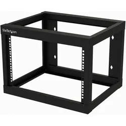 StarTech.com 6HE 19 Zoll Wand Netzwerk Rack - 2 Pfosten, 48cm tief mit offener R