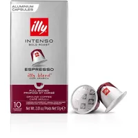 illy Kapseln Intenso Espresso 10 Stück, für Nespresso geeignet, 100% Arabica