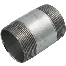 ATUSA - Rohrdoppelnippel 2 Zoll x 80 mm DN50 Doppelnippel Rohrnippel Nippel