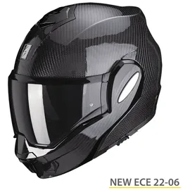 Scorpion Exo-Tech Evo Carbon Solid Schwarz L