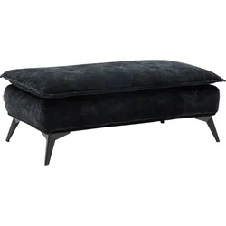 Hocker Ottawa Schwarz Strukturstoff