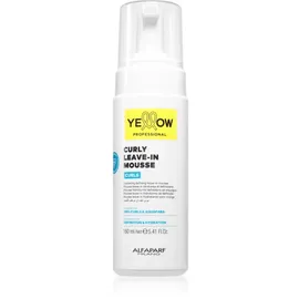 yellow professional Curls Leave-In Mousse Schaumfestiger 160 ml
