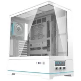 darkFlash DY451 PRO Computergehäuse (weiß) + 1 Lüfter