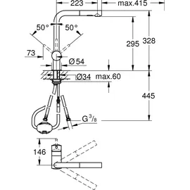 Grohe Minta chrom 30274000