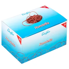Läufer Rondella Gummiringe Nr. 8, Durchmesser 50 mm, 1kg Schachtel, rot, besonders langlebig