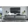 Vladon Lana Lowboard 120 x 29 x 37 cm Schwarz matt/Graphit MDF
