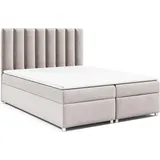 4mybaby GmbH Boxspringbett Trinity K-10 Bonellfederkern inkl. Topper, mit Lieferung, Aufbau & Entsorgung