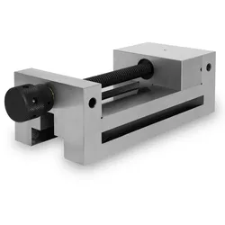 EBERTH Präzisionsschraubstock 150 mm, Spannweite 175 mm, aus robustem Stahl, Profi-Schraubstock für Werkstatt und präzise Arbeiten