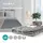 Nedis PEBL130CWT2 Heizdecke 160 x 140 cm Grau/Weiß