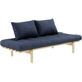 Karup Daybett Pace 200 x 200 cm Kiefer massiv blau