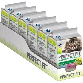 PERFECT FIT Natural Vitality Katzenfutter Nassfutter Adult 1+ Fisch 36 x 50 g