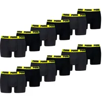 Puma Everyday Basic Boxershorts Grau / Gelb L 2er Pack
