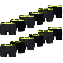 Puma Everyday Basic Boxershorts Grau / Gelb L 2er Pack