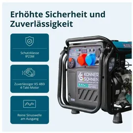 Könner & Söhnen KS 8100iEG schwarz