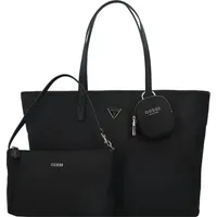 GUESS Shopper Eco Gemma Large Tech Schwarz Damen
