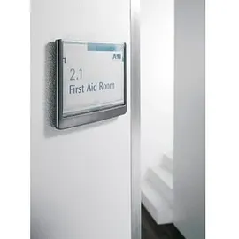 Durable Türschild Click Sign 21,0 x 14,8 cm Grau